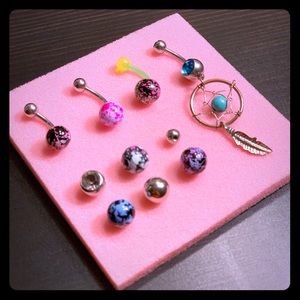BELLY BUTTON JEWELRY